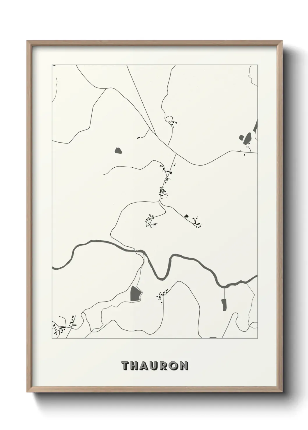 Un poster carte Thauron