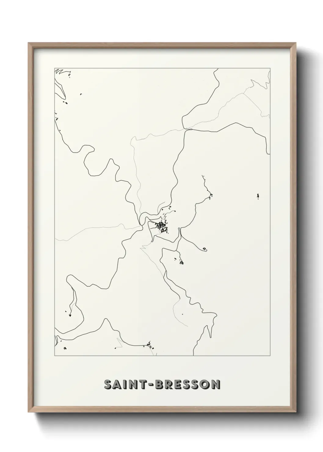 Un poster carteSaint-Bresson