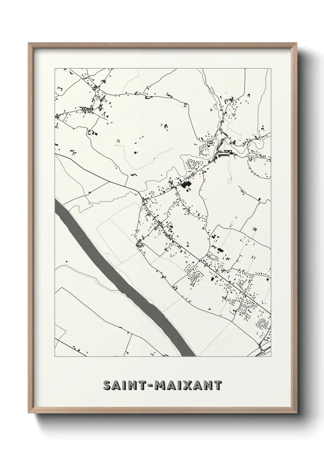 Un poster carteSaint-Maixant