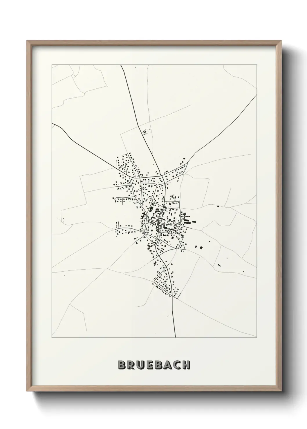 Un poster carteBruebach