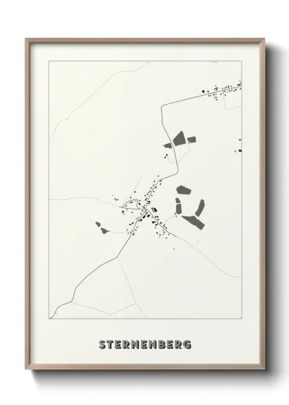 Une affiche de carte sur Sternenberg