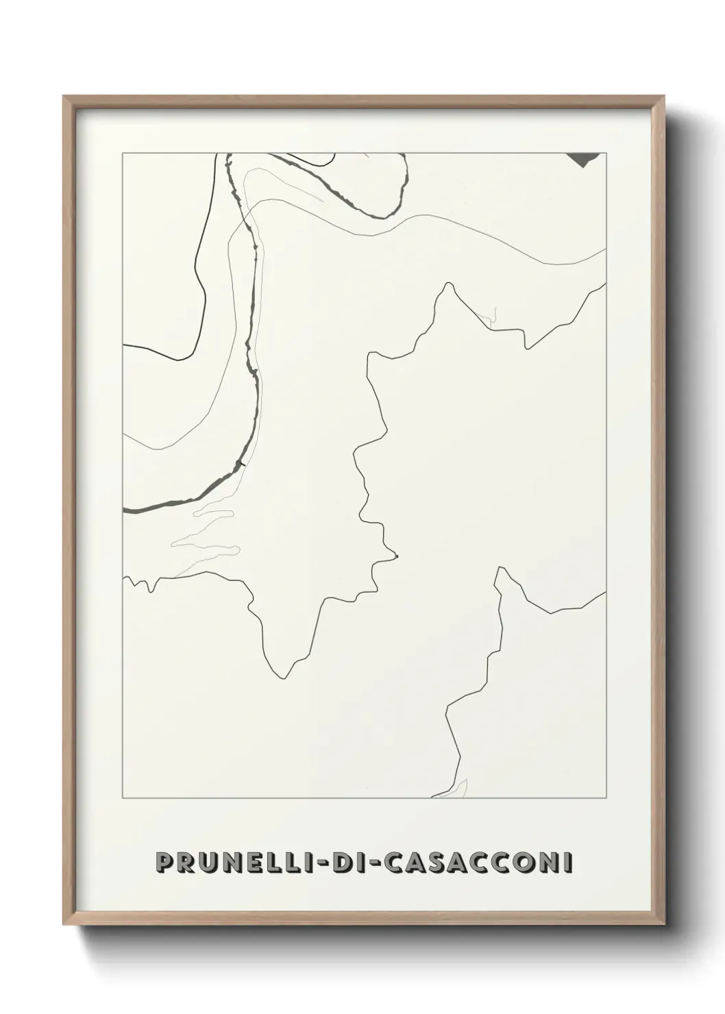 Un poster cartePrunelli-di-Casacconi