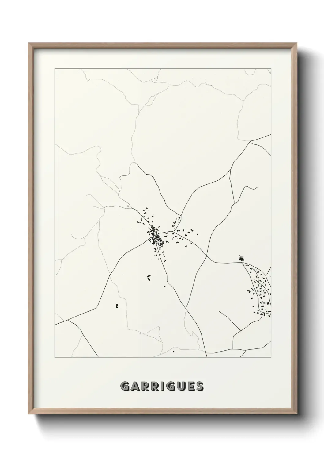Un poster carteGarrigues