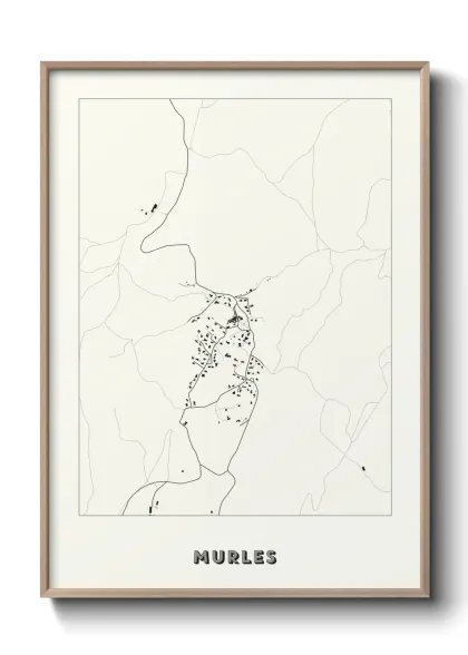Une affiche de carte sur Murles