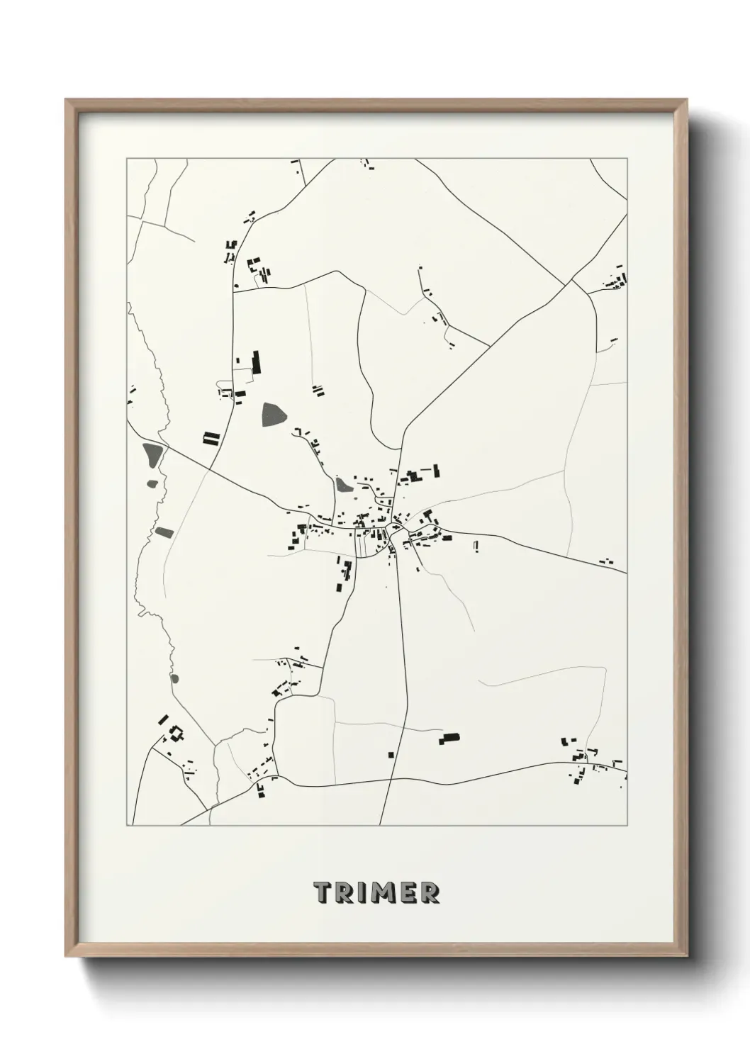 Un poster carte Trimer