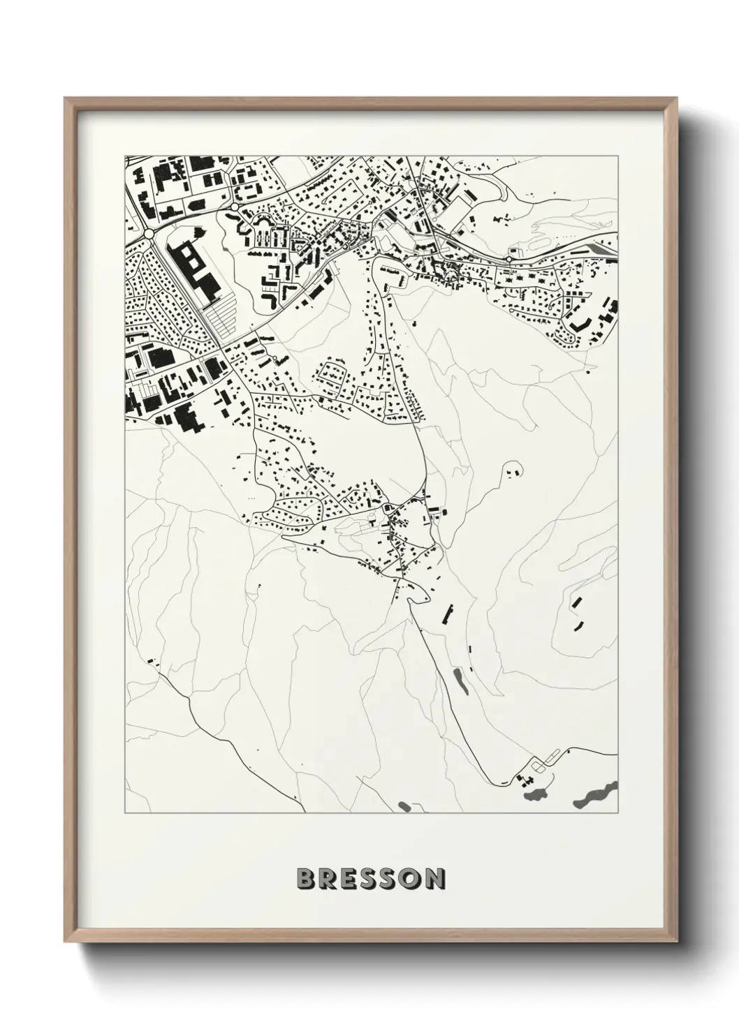 Un poster carte Bresson