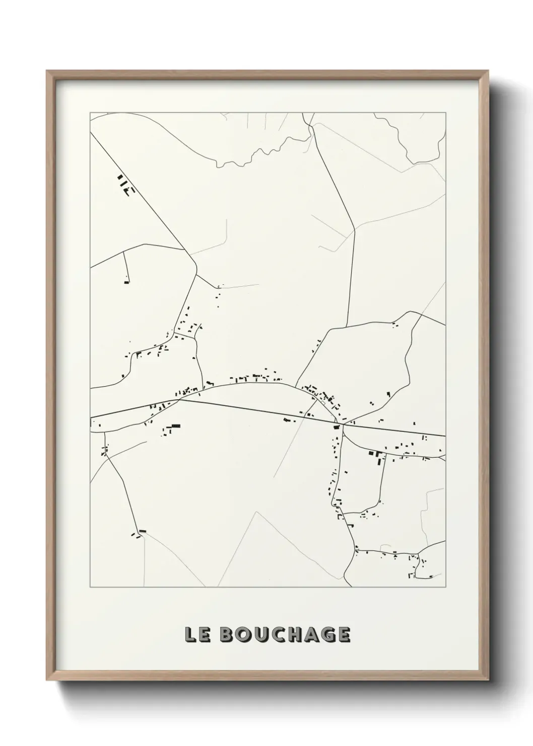 Un poster carteLe Bouchage