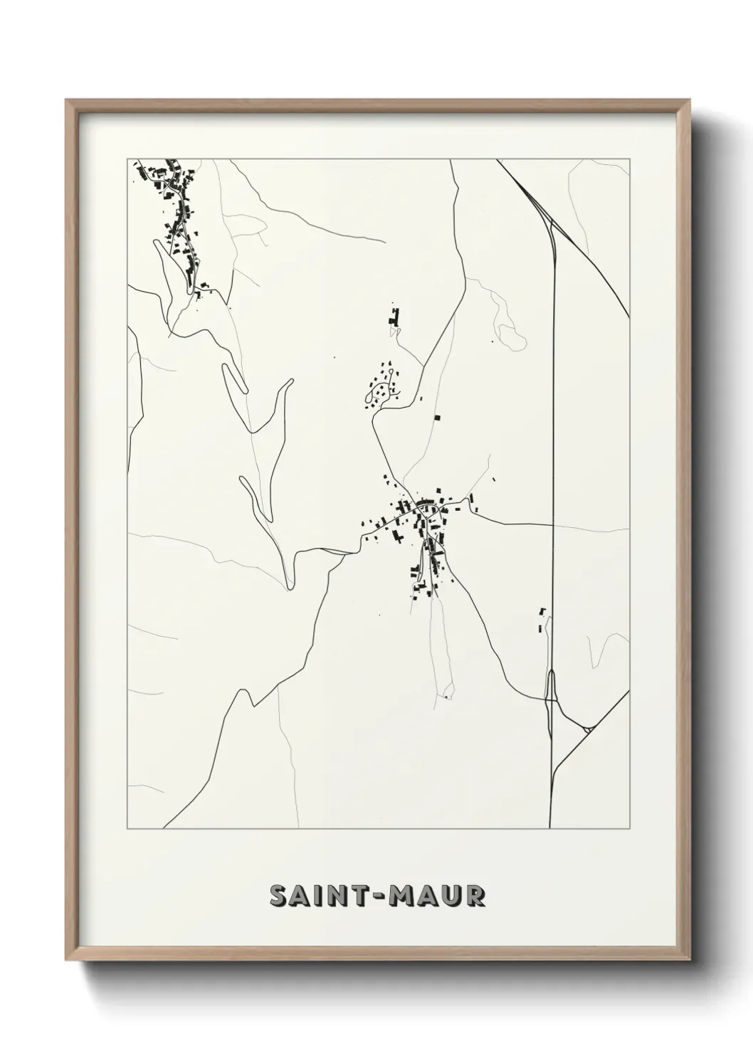 Un poster carteSaint-Maur