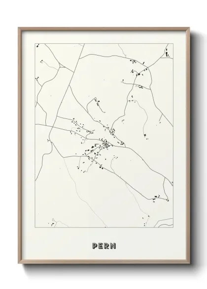 Une affiche de carte sur Pern