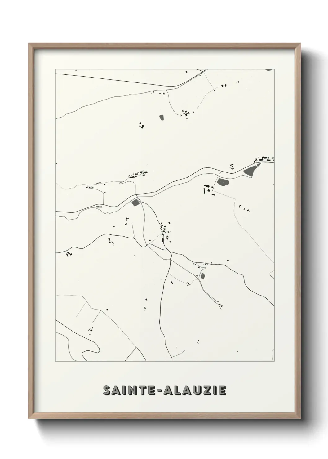 Un poster carteSainte-Alauzie