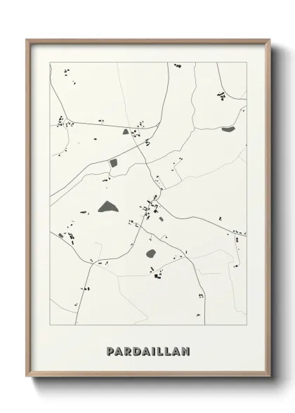 Une affiche de carte sur Pardaillan