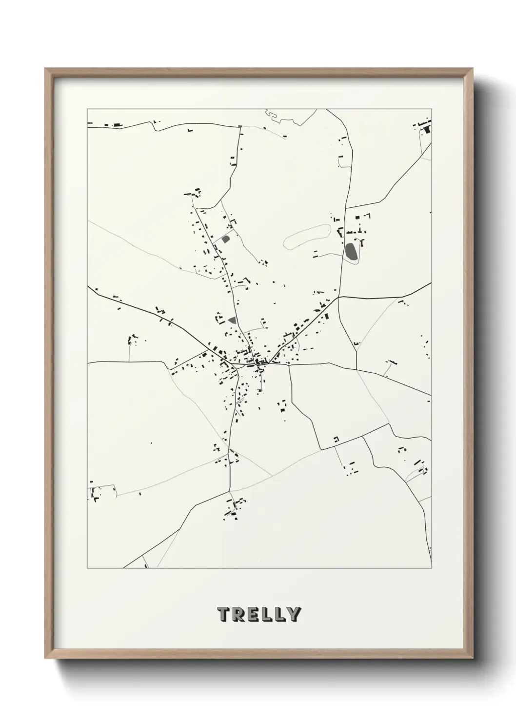 Un poster carte Trelly