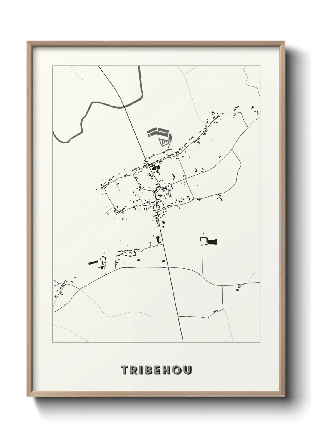 Un poster carte Tribehou