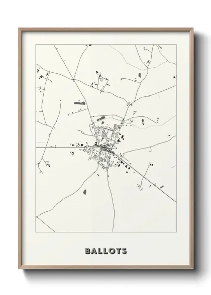 Une affiche de carte sur Ballots