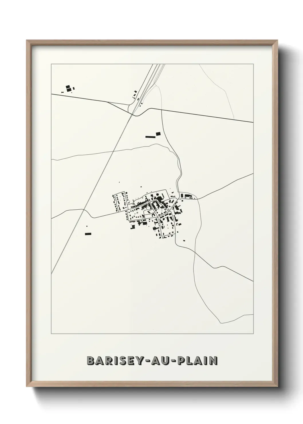 Un poster carteBarisey-au-Plain