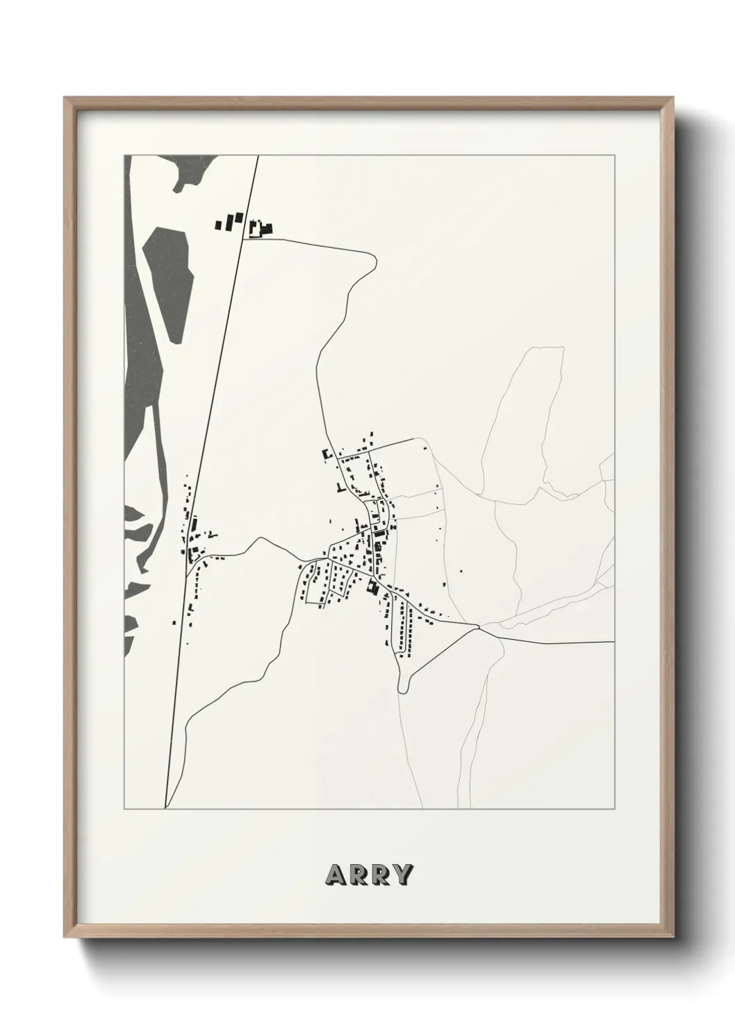 Un poster carte Arry