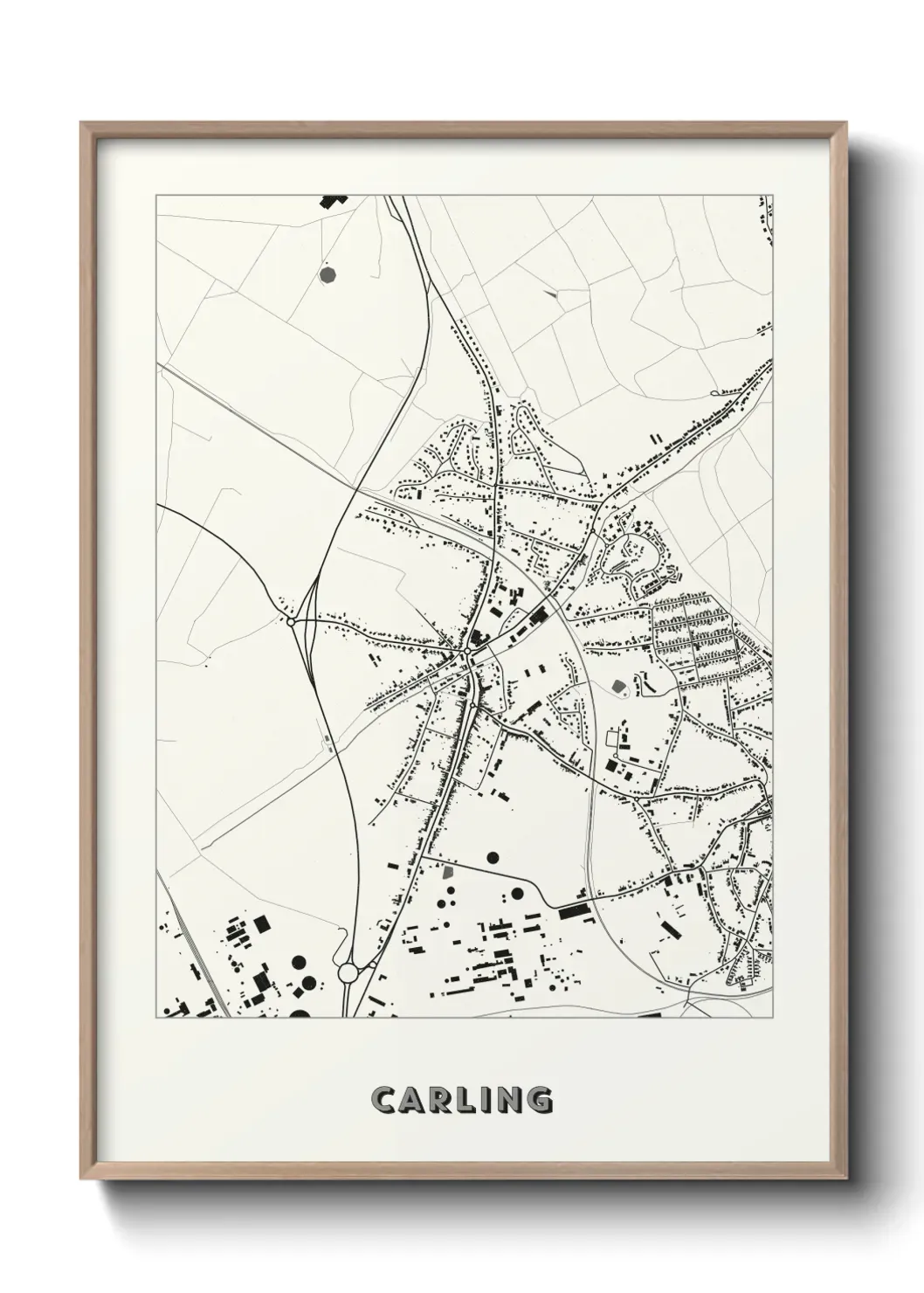 Un poster carte Carling