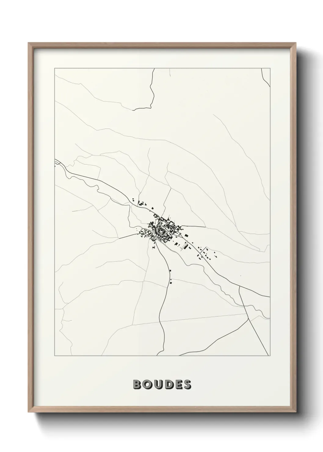 Un poster carteBoudes