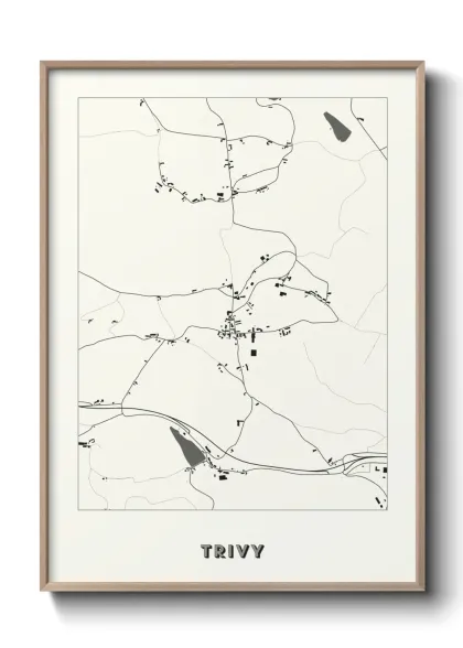 Une affiche de carte sur Trivy