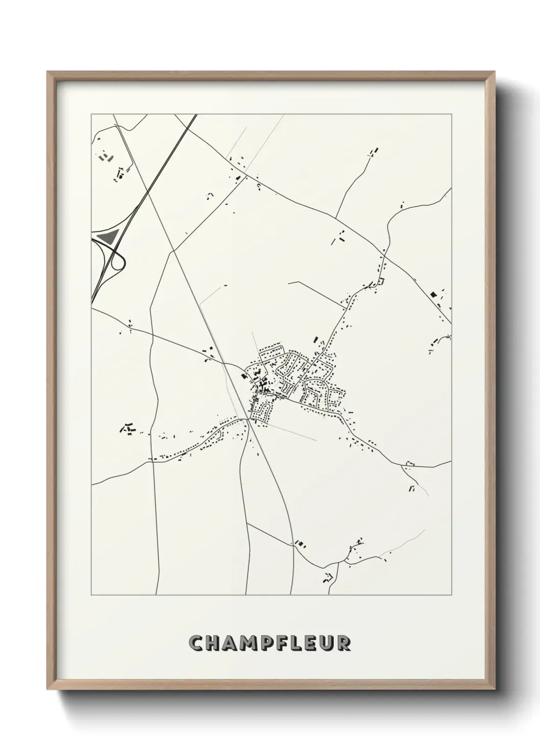 Un poster carteChampfleur