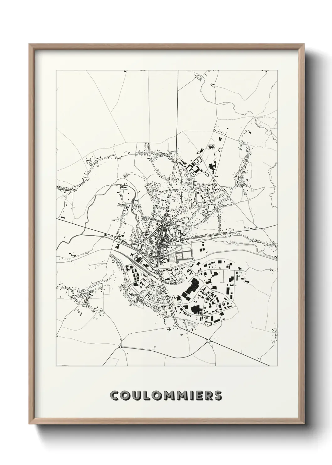 Un poster carteCoulommiers