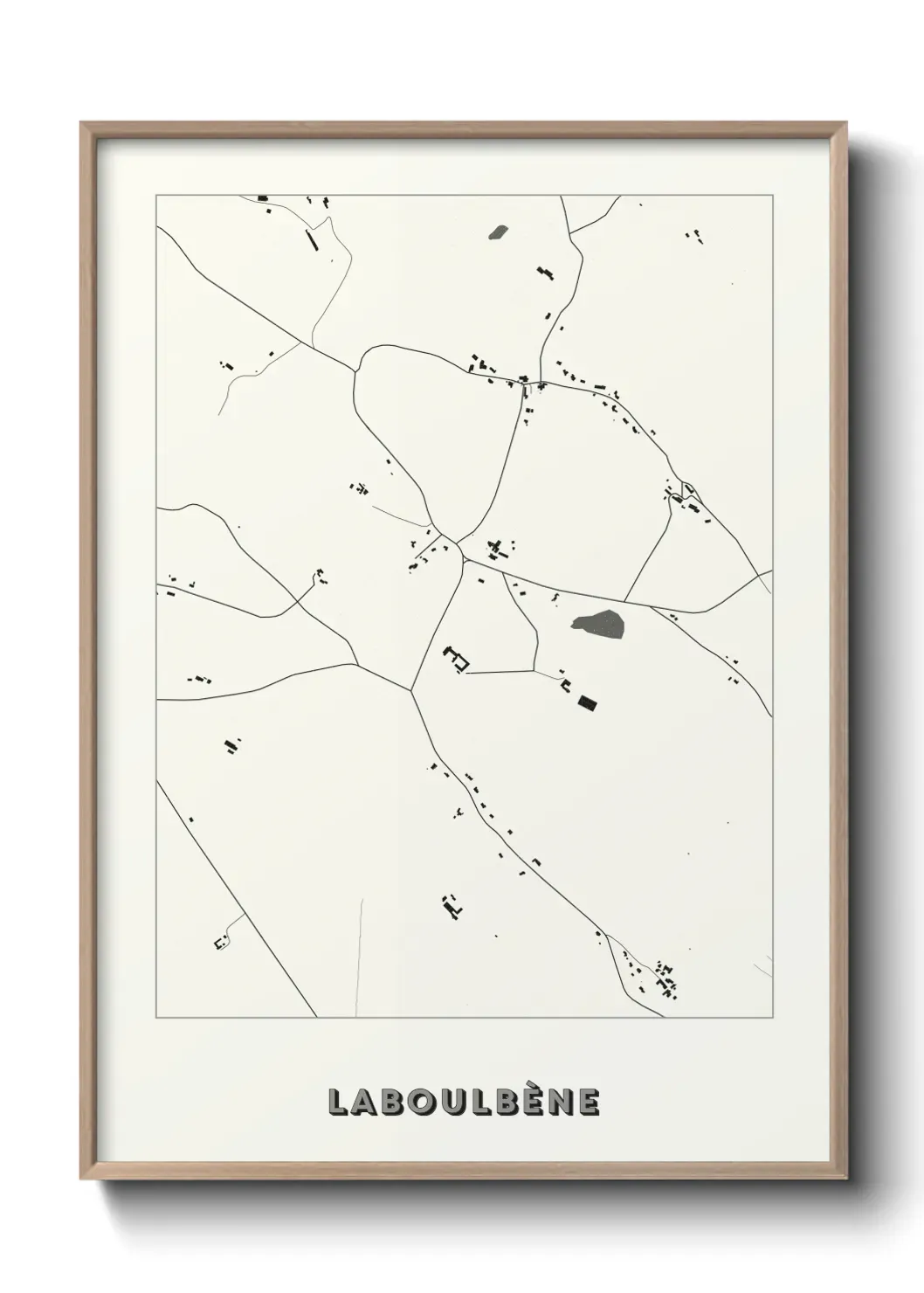 Un poster carte Laboulbène