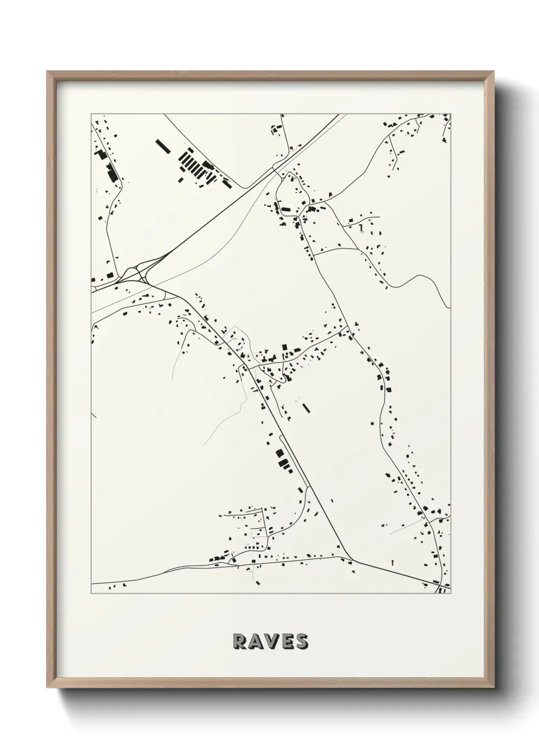 Un poster carte Raves